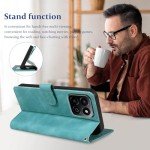 Honor 200 Smart Case Wallet Cover with RFID Blocking