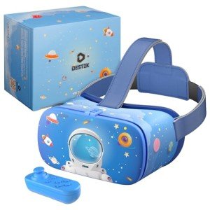 DESTEK VR Headset for Kids - Educational Fun!