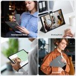 FLYCOAY 10.4" Android 14 Tablet with Keyboard