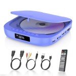 Desobry Mini DVD Player with HDMI & Remote