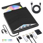 7-in-1 Slim External Blu-ray Drive & Burner