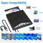 7-in-1 Slim External Blu-ray Drive & Burner