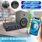 Pyle Bluetooth HiFi Audio Amplifier System