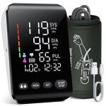 Electric Arm Blood Pressure Monitor with LED Display