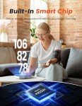 Electric Arm Blood Pressure Monitor with LED Display