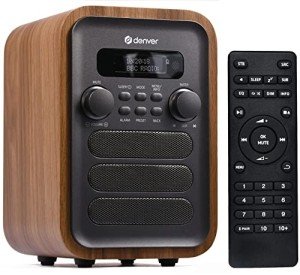 Denver DAB-48 Bluetooth Radio with Remote Control
