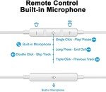 Noise-Isolating Wired Earbuds with Microphone