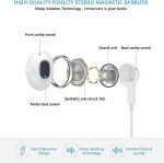 Noise-Isolating Wired Earbuds with Microphone