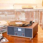Multifunctional Music Centre with Vinyl and Bluetooth