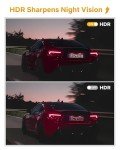 GKU 4K Dash Cam with Night Vision & GPS