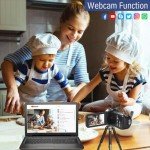 4K HD Camcorder with Night Vision & Touchscreen