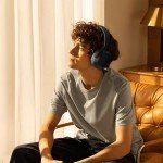 Rebocico Wireless Active Noise Cancelling Headphones