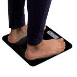 RHINO Bluetooth Smart Body Weight Scale (Black)