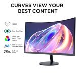 KOORUI 24-Inch Curved Full HD Gaming Monitor