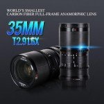SIRUI 35mm T2.9 Anamorphic Lens for Cinematography