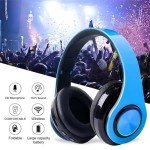 ZZOSRDR Bluetooth Over-Ear Headphones with Mic