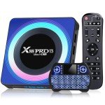 4K Android TV Box with Mini Wireless Keyboard