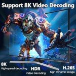4K Android TV Box with Mini Wireless Keyboard