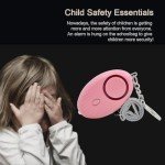 140DB Personal Security Alarm Keychain with Torch