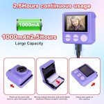 Kids Instant Print Camera for 3-9 Year Olds