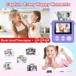 Kids Instant Print Camera for 3-9 Year Olds