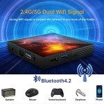 Smart Android TV Box with 4GB RAM & 128GB Storage