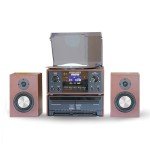 Steepletone HOUSTON 6-in-1 Bluetooth Music Center