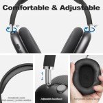 ZTOZ 42-Hour Bluetooth Over-Ear Headphones - Space Grey