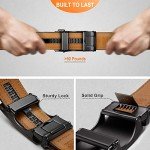 BULLIANT Men's Adjustable Leather Ratchet Belt