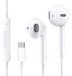 USB C Wired Headphones with Mic and Volume Control