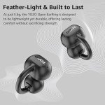 TOZO Open Ear Wireless Headphones with Smart Display