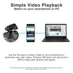 RAZO 360° 4K Dash Cam with WiFi & GPS