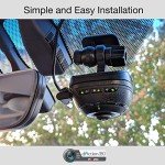 RAZO 360° 4K Dash Cam with WiFi & GPS