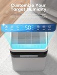 Smart Dehumidifier with Quiet LED Display