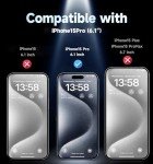 Magic John iPhone 15 Pro Glass Screen Protector - 2 Pack