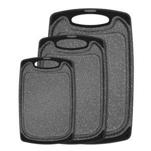SHURFFY Non-Slip Chopping Board Set of 3