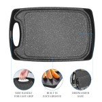 SHURFFY Non-Slip Chopping Board Set of 3