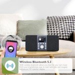 MangoKit MD5 Bluetooth DAB Radio with Speaker
