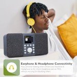 MangoKit MD5 Bluetooth DAB Radio with Speaker