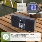 MangoKit MD5 Bluetooth DAB Radio with Speaker
