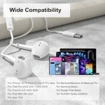 JYCHEYI Wired USB-C Headphones for iPhone & iPad