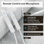 JYCHEYI Wired USB-C Headphones for iPhone & iPad