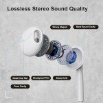 JYCHEYI Wired USB-C Headphones for iPhone & iPad