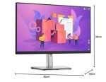 P2423D 23.8" QHD Monitor with HDMI and USB