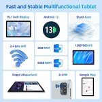 HiGrace 10" Android 13 Tablet with 6GB RAM