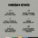 Skullcandy Hesh Evo Wireless Headphones - True Black