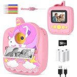 Kids Instant Print Camera for Ages 3-9