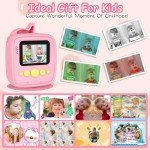 Kids Instant Print Camera for Ages 3-9