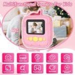 Kids Instant Print Camera for Ages 3-9