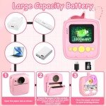 Kids Instant Print Camera for Ages 3-9